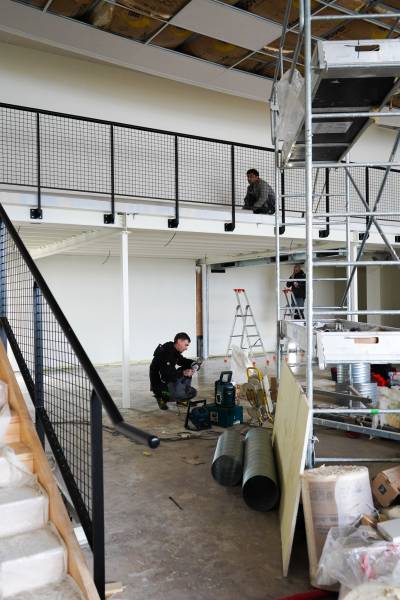 Un nouveau chantier en cours à Saint-Herblain, en Loire-Atlantique.